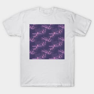 Lily grove dark violet and pink T-Shirt